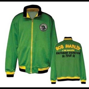 RARE BOB MARLEY RASTAMAN VIBRATION TOUR JACKET - M